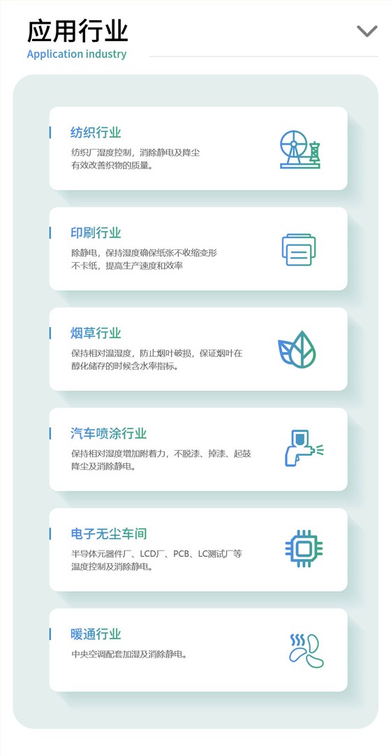 应用行业