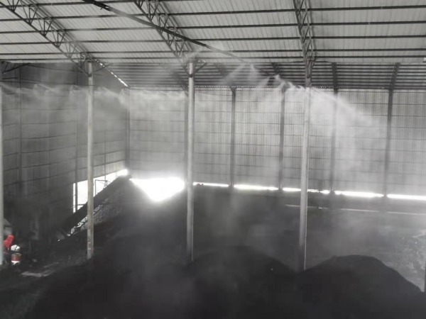 煤场为什么要用喷雾除尘系统