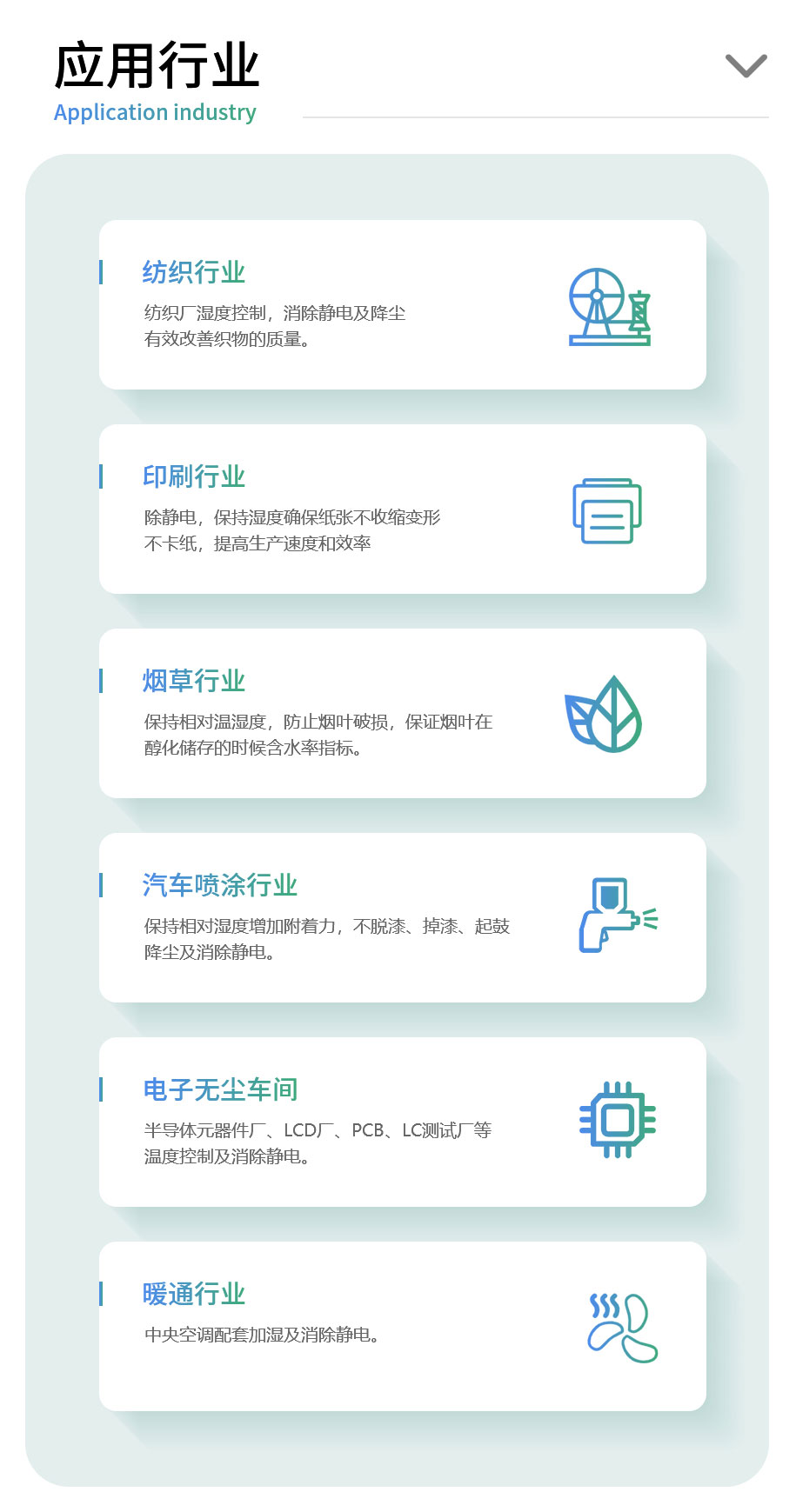 应用行业