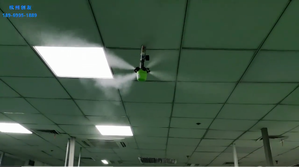 三花集团-先途电子SMT车间干雾喷雾加湿视频案例